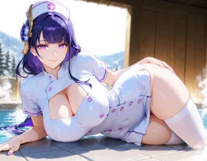 Loratta Raiden Shogun - Genshin Impact x BBC Gangbang Request Patreon - Page 13