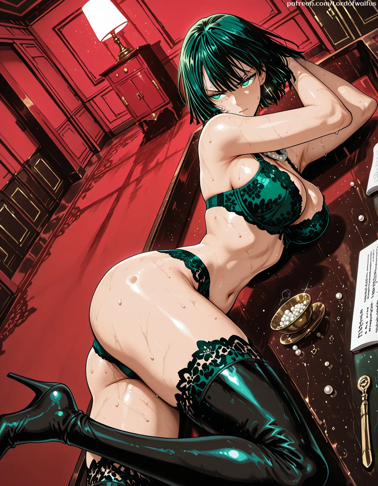 Lord of Waifus - Fubuki manga style One Punch Man request 4K NSFW set Patreon - Image 3