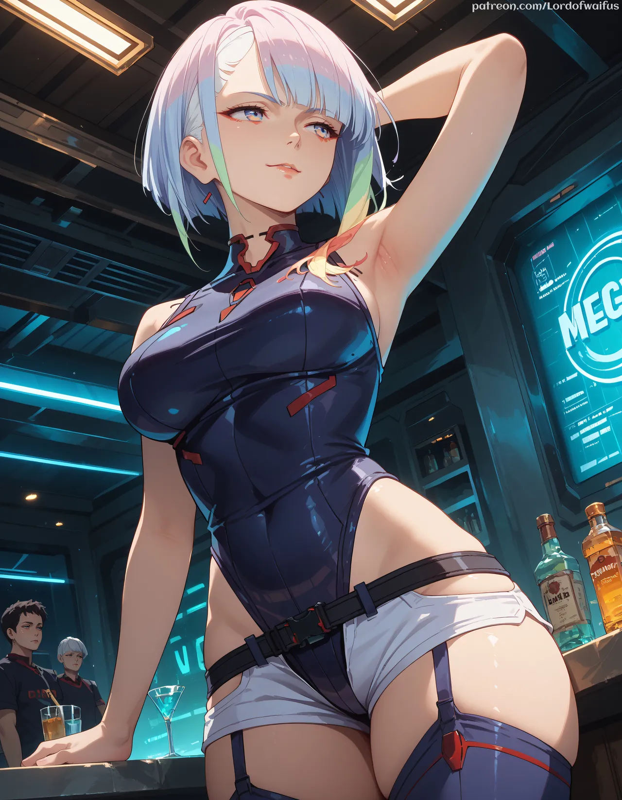 Lord of Waifus Lucy Kushinada CyberpunkEdgerunners request 4K set - Image 1