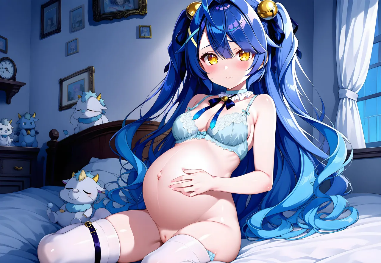 LoveHUwU Amamiya Kokoro NTR 3p pregnant NIJISANJI - Image 220