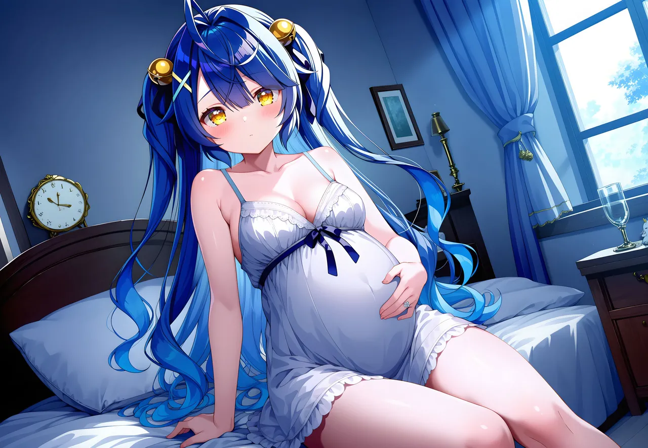 LoveHUwU Amamiya Kokoro NTR 3p pregnant NIJISANJI - Image 221