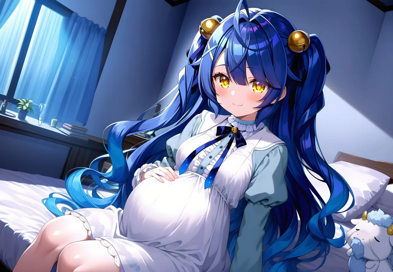 LoveHUwU Amamiya Kokoro NTR 3p pregnant NIJISANJI - Image 222