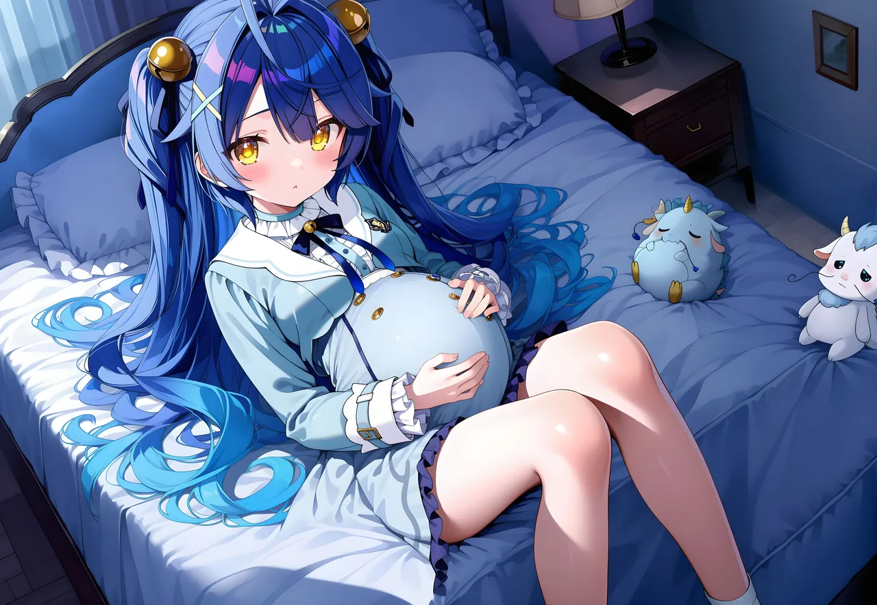 LoveHUwU Amamiya Kokoro NTR 3p pregnant NIJISANJI - Image 223