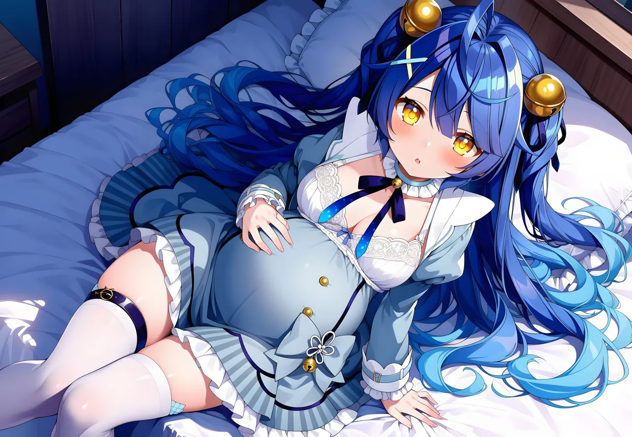 LoveHUwU Amamiya Kokoro NTR 3p pregnant NIJISANJI - Image 225