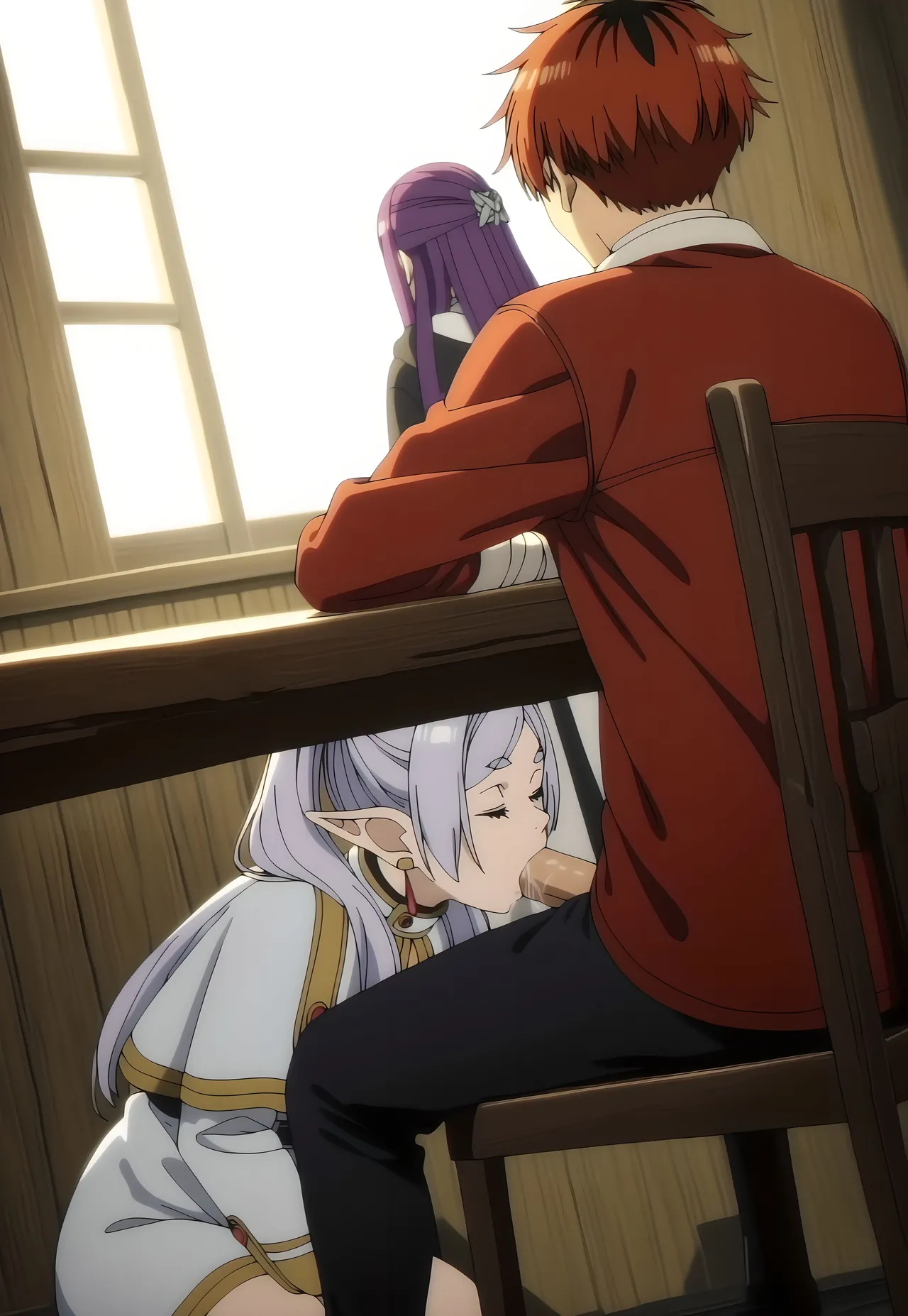 LoveHUwU Frieren and Stark NTR sousou no frieren - Image 1