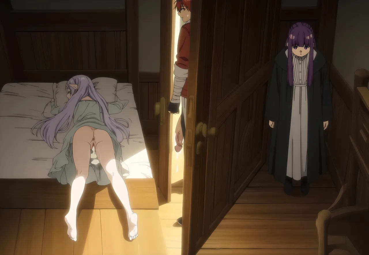 LoveHUwU Frieren and Stark NTR sousou no frieren - Image 41