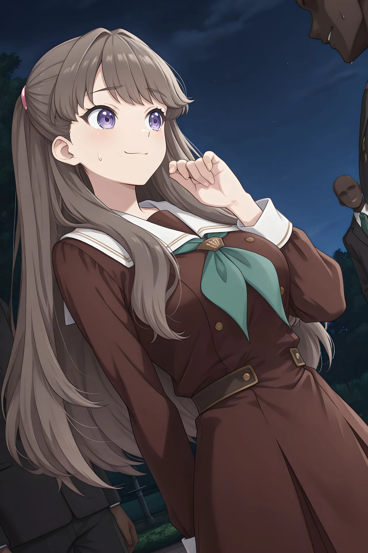 LoveHUwU Megumi Fujishima NTR 3p Pregnant Hasu no Sora Jogakuin School Idol Club - Image 10