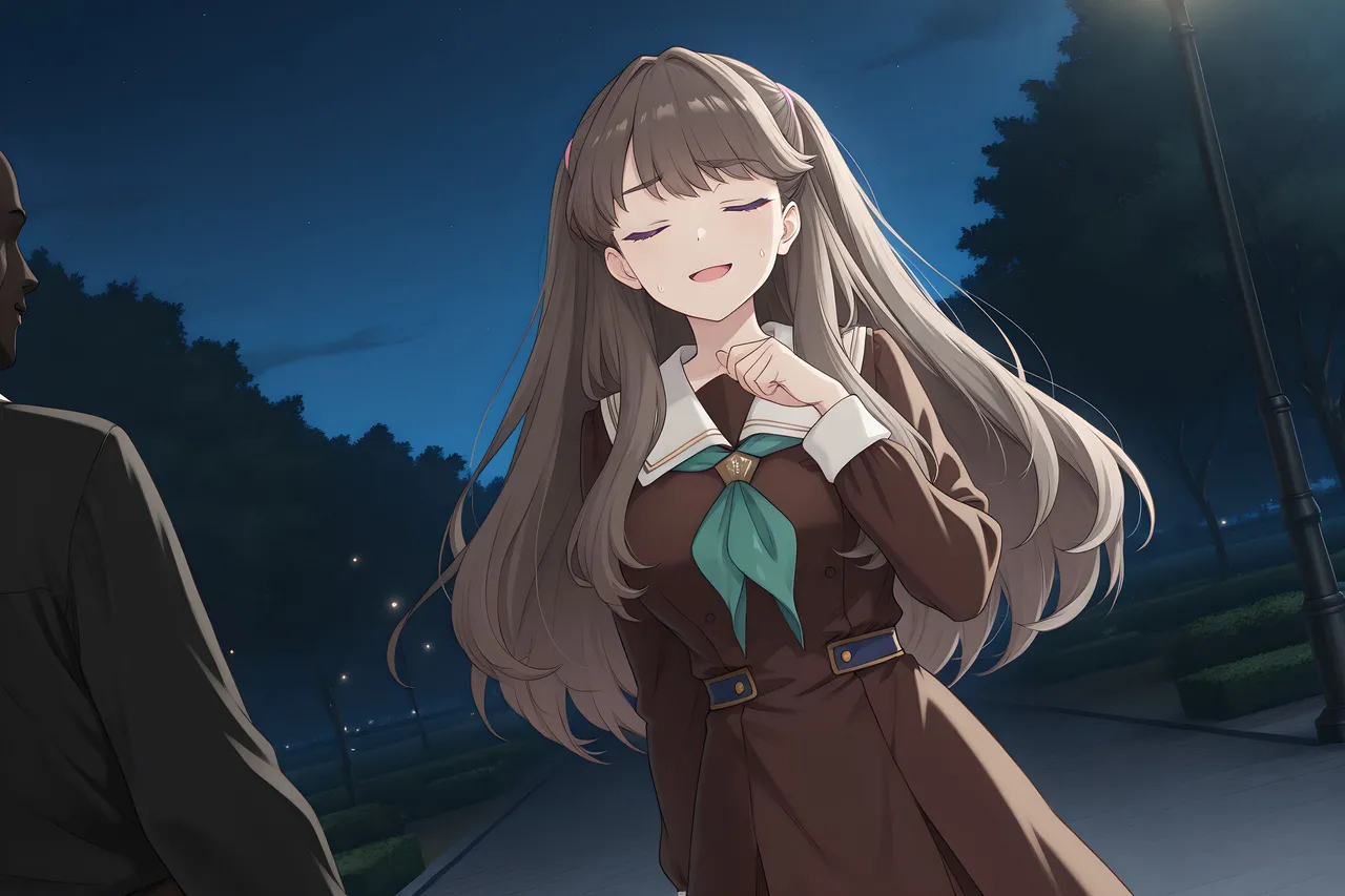 LoveHUwU Megumi Fujishima NTR 3p Pregnant Hasu no Sora Jogakuin School Idol Club - Image 11