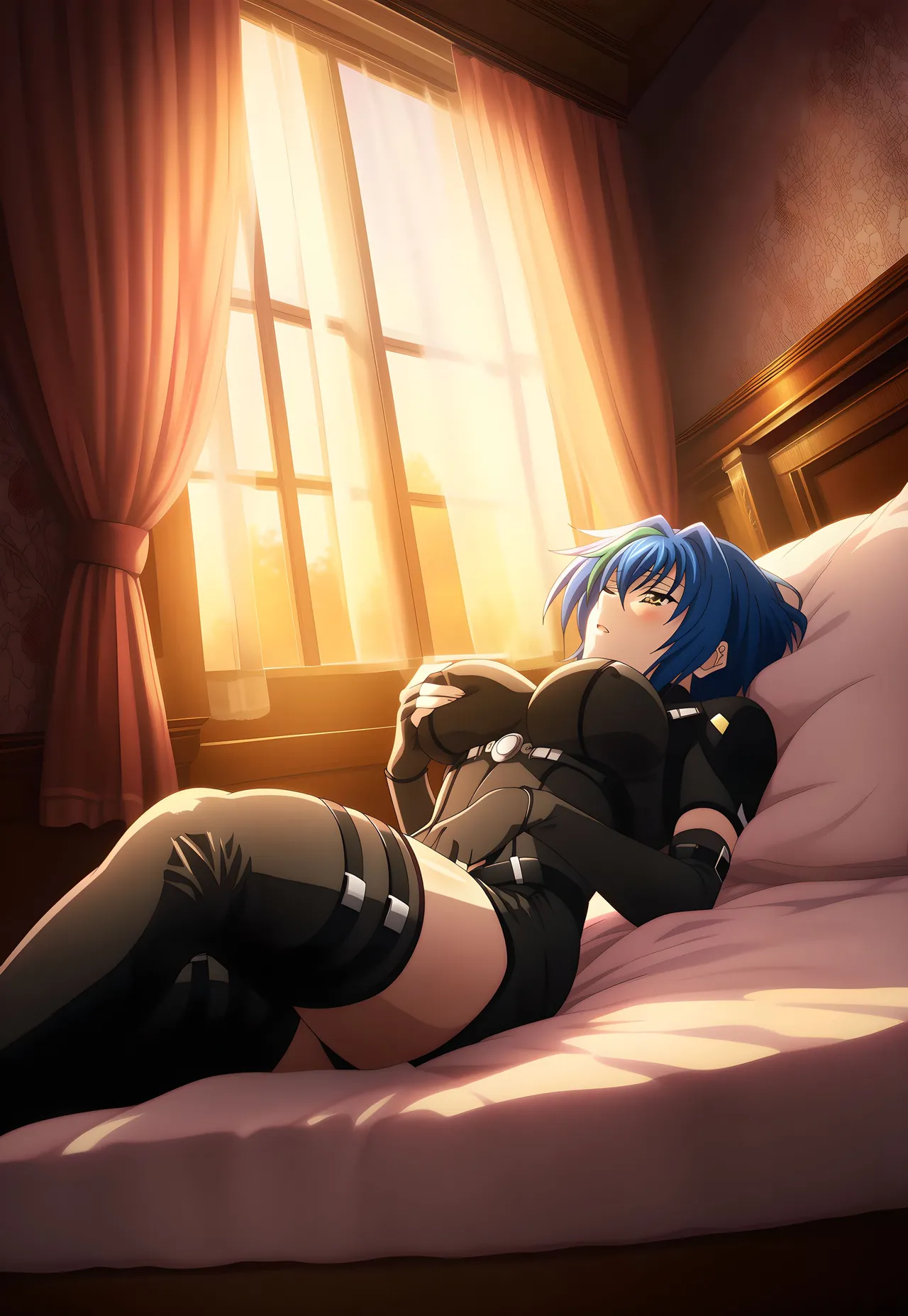 LoveHUwU Xenovia Quarta x Irina Shidou Yuri High School DxD - Image 13