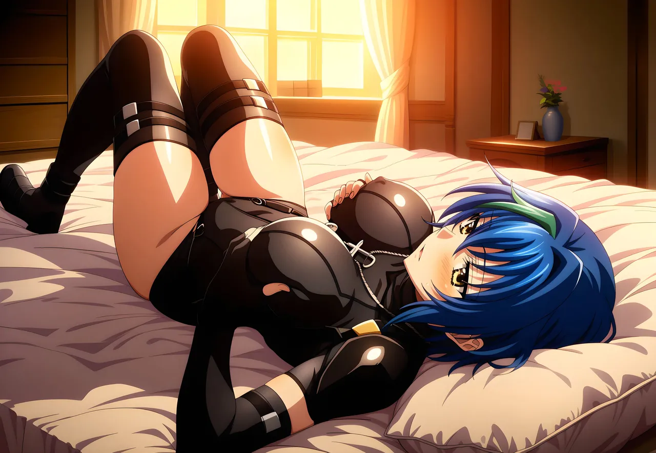 LoveHUwU Xenovia Quarta x Irina Shidou Yuri High School DxD - Image 16
