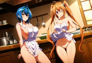 LoveHUwU Xenovia Quarta x Irina Shidou Yuri High School DxD - Page 117