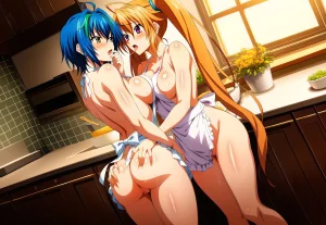 LoveHUwU Xenovia Quarta x Irina Shidou Yuri High School DxD - Page 122