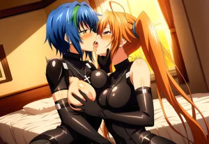 LoveHUwU Xenovia Quarta x Irina Shidou Yuri High School DxD - Page 47