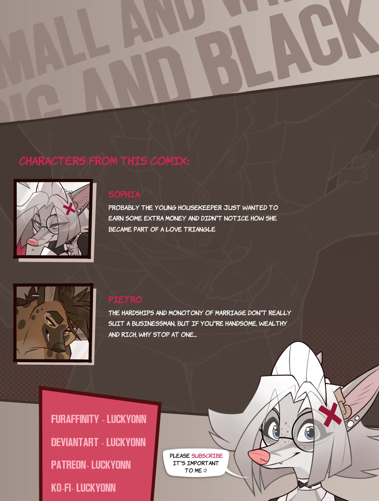 LuckyOnn Small and White Big and Black W Extras - Image 3