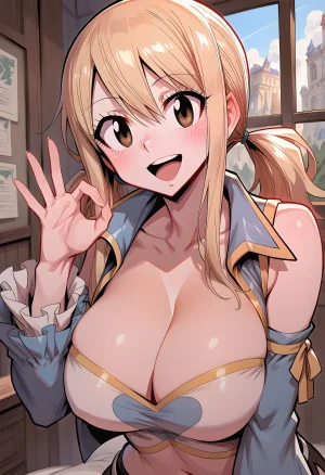 Lucy Heartfilia 12 NSFW Fairy Tail Sin Censura - Page 8