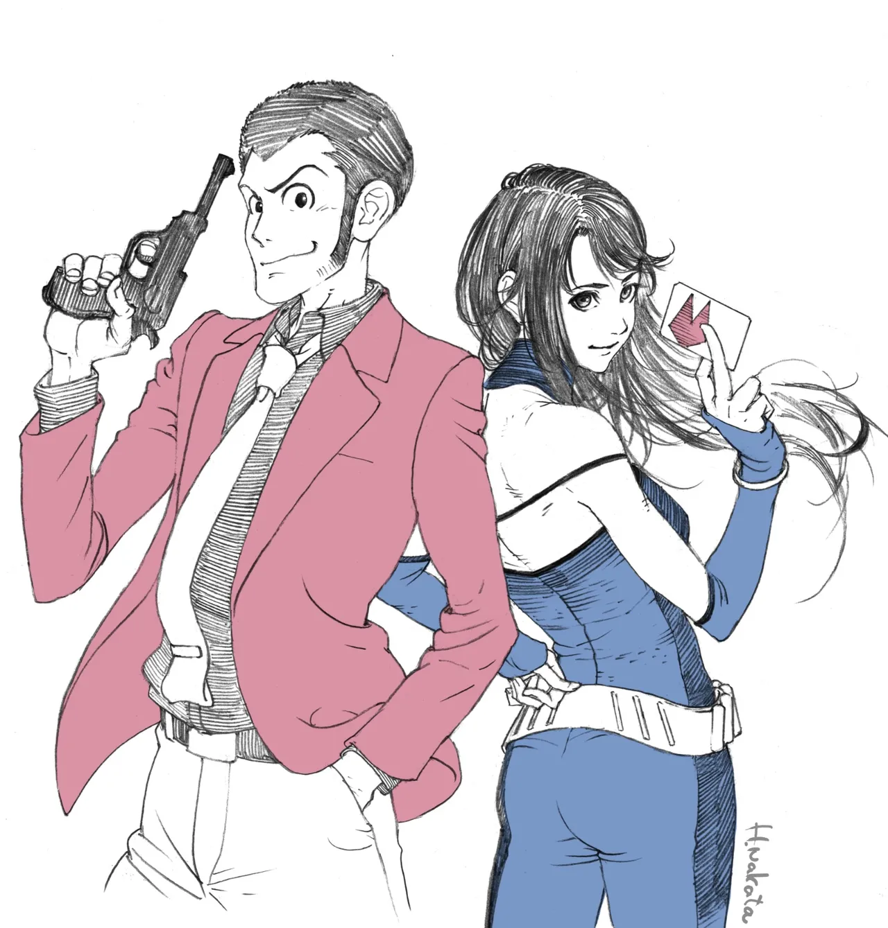 Lupin the 3rd III vs. Cats Eye Art Gallery - Image 10