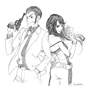 Lupin the 3rd III vs. Cats Eye Art Gallery - Page 9