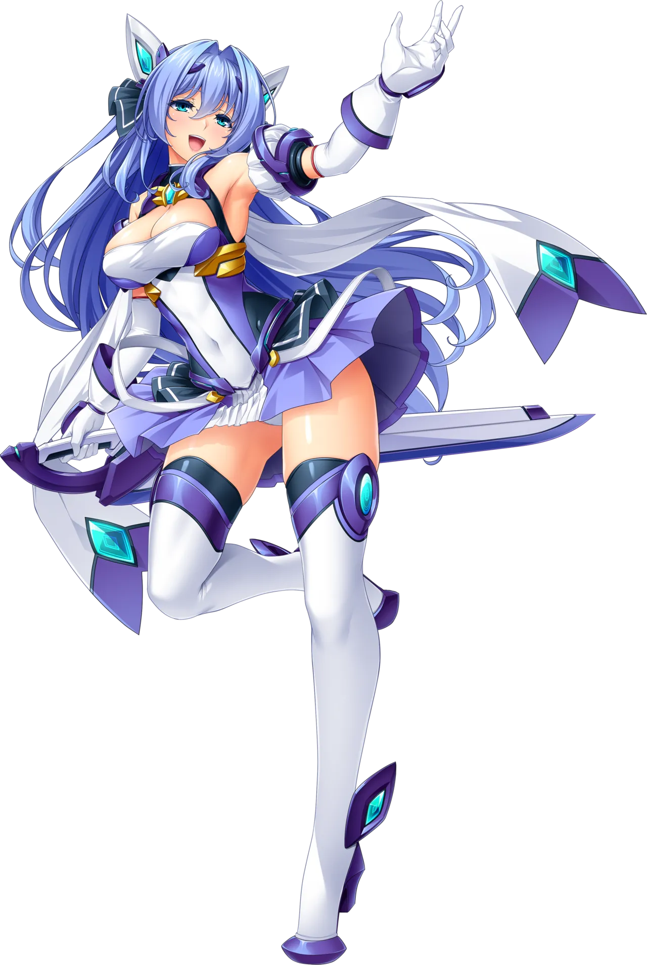 Lusterise Kouyoku Senki ExS-Tia Marina Newly Illustrated Art Book Digital - Image 142