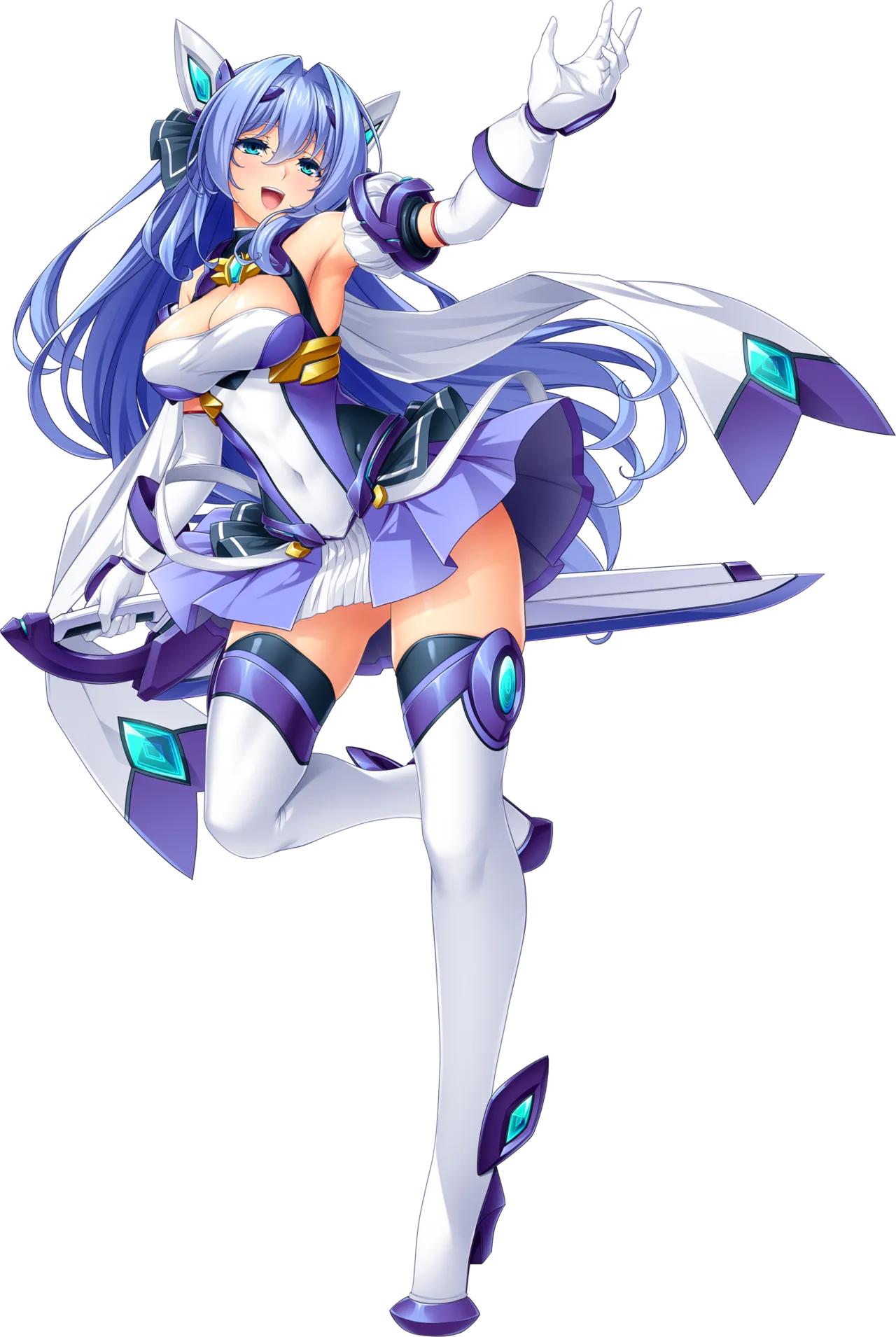 Lusterise Kouyoku Senki ExS-Tia Marina Newly Illustrated Art Book Digital - Image 70