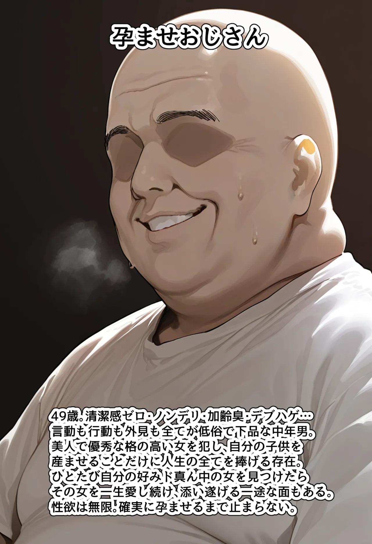 美少女がキモ男に妊娠させられる 男勝りな強気美少女釘崎野薔薇ちゃんは孕ませおじさんのデカマラファックで即敗北ドMで甘えん坊な妊婦妻に堕ちる - Image 4