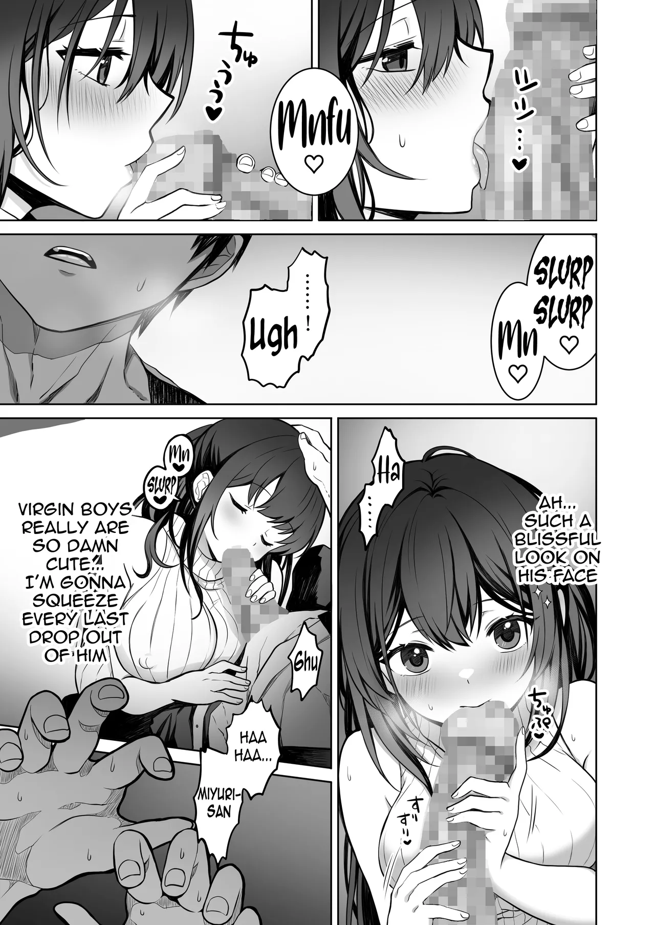 Macaron Sugar Doutei Daisuki Jogakusei-chan, Zetsurin Doutei ni Haiboku suru -One More- The Virgin-Killer Girl is Defeated by the Insatiable Virgin One More English meganekun_tl - Image 12