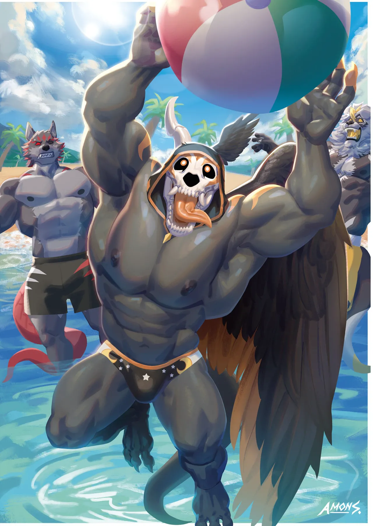 macro sergal Summer splash2 Illustration1 EnglishChinese Digital - Image 11