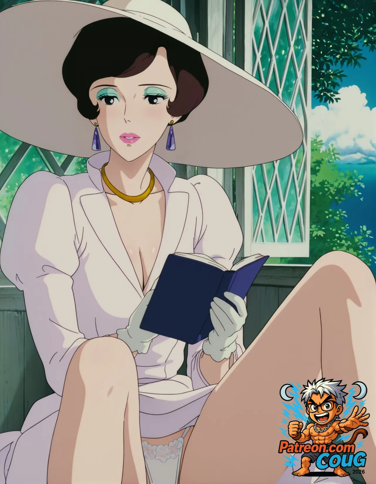 Madame Gina hentai Porco Rosso NSFW parody - Image 3