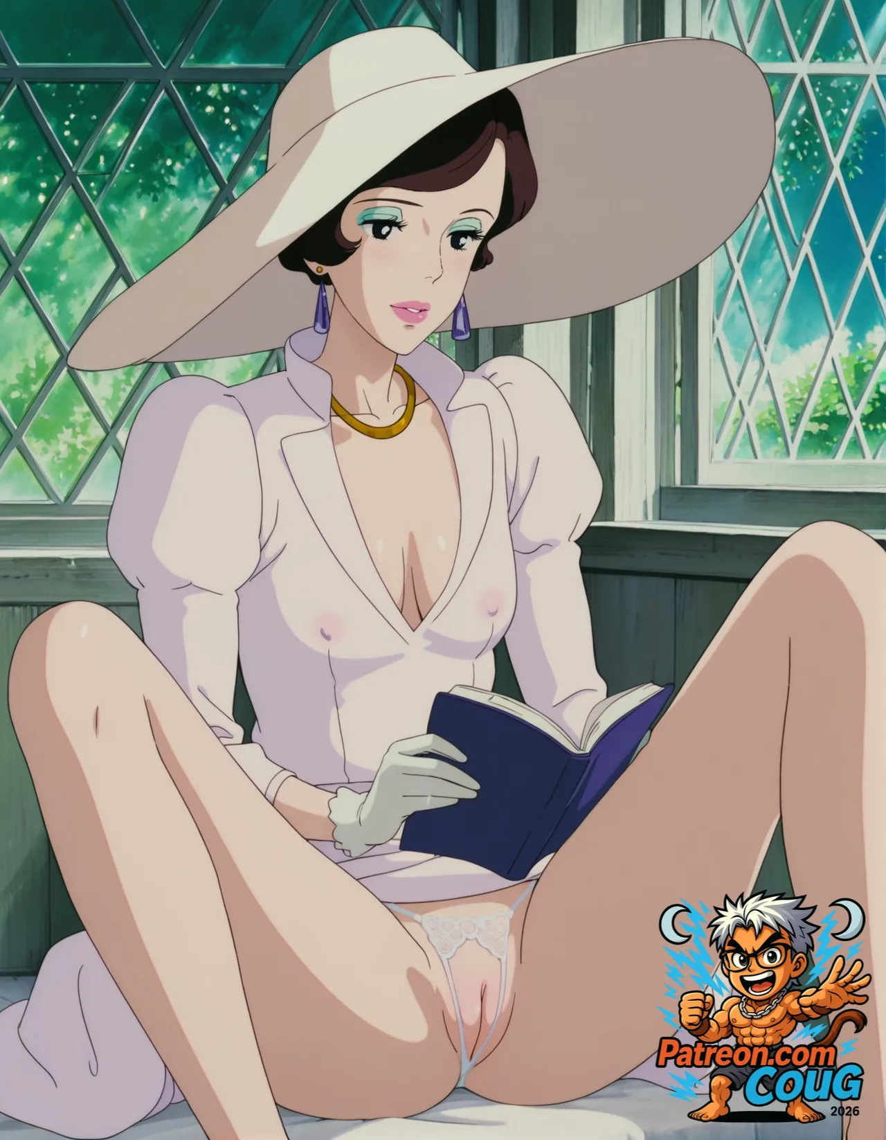 Madame Gina hentai Porco Rosso NSFW parody - Image 4