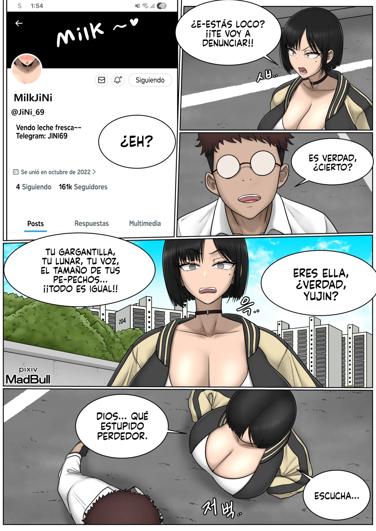 MadBull The Breast Milk Selling Girl 1 La Chica que Vende la Leche de sus Tetas 1 Spanish Slarka - Image 2