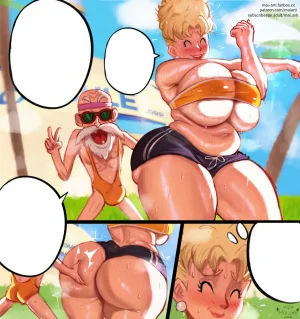 Mai_Arti Mixed bath with Master Roshi Complete Edition so far Dragon Ball Z Ongoing - Page 43