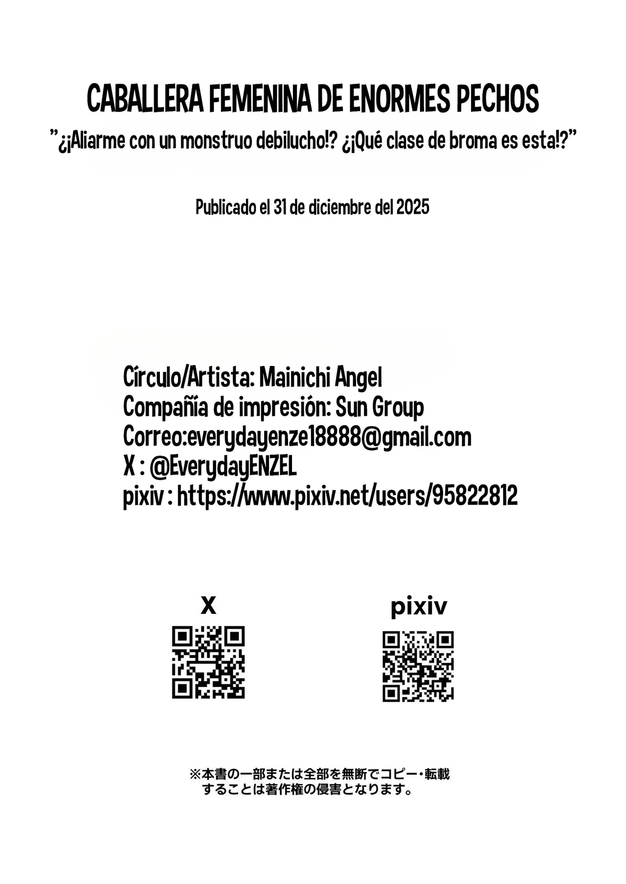 Mainichi Angel Caballera Femenina de Enormes Pechos Aliarme con un monstruo debilucho Qué clase de broma es esta Spanish MerylSubs Digital - Image 61