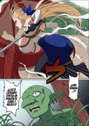 Mainichi Angel Caballera Femenina de Enormes Pechos Aliarme con un monstruo debilucho Qué clase de broma es esta Spanish MerylSubs Digital - Page 7