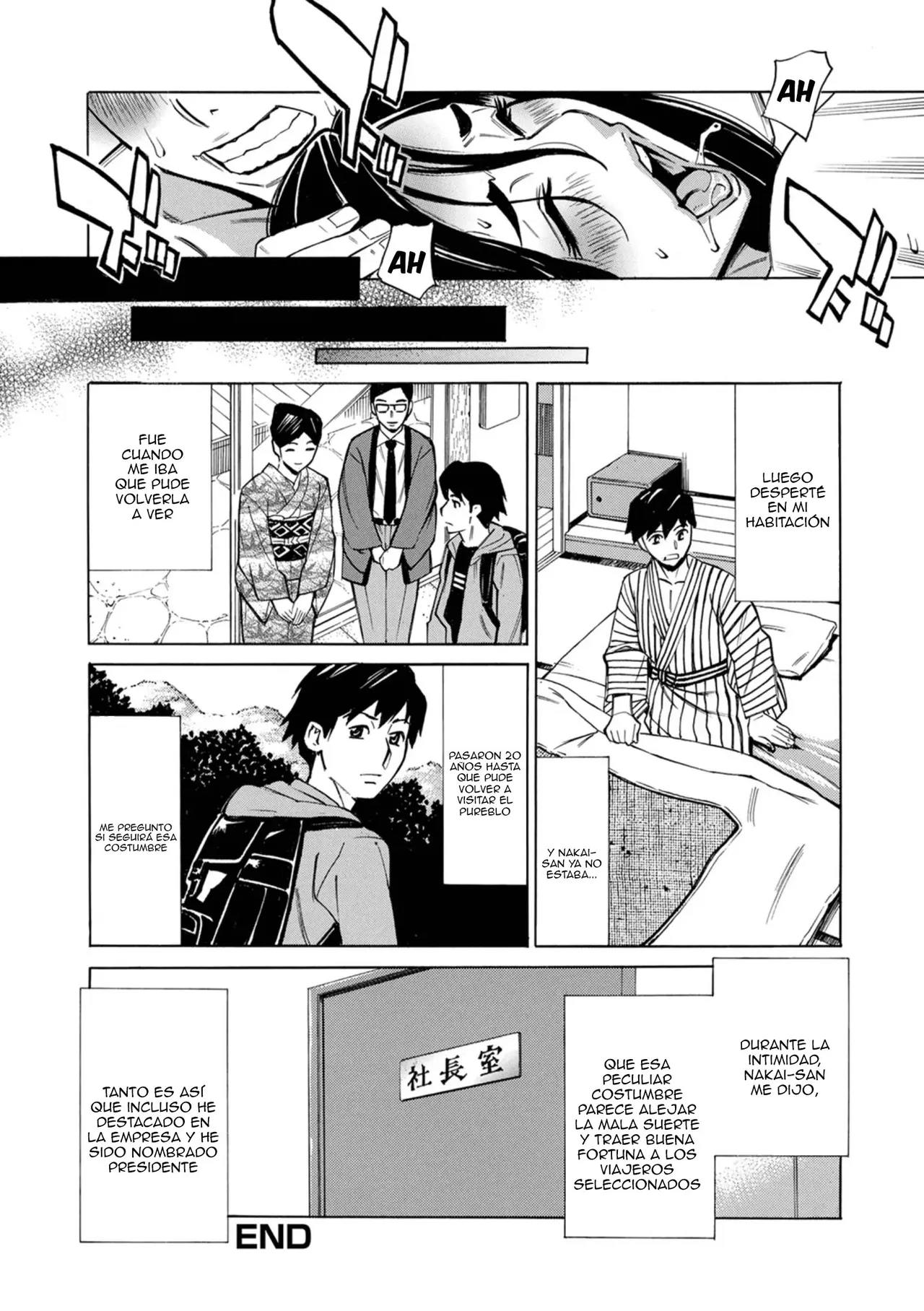 Makibe Kataru Hitodzuma Inshi Mugen NakadashiEl Santuario Lascivo de la Esposa Creampies Infinitos Web Haishin Gekkan Tonari no Kininaru Oku-san Vol. 100 Spanish Anything - Image 17