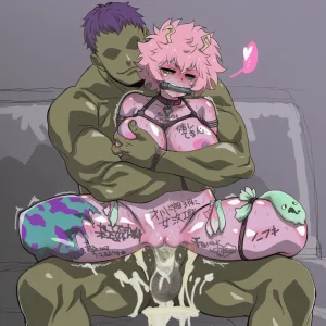 Makinaru style bondage sex - My Hero Academia characters NovelAI - Page 45