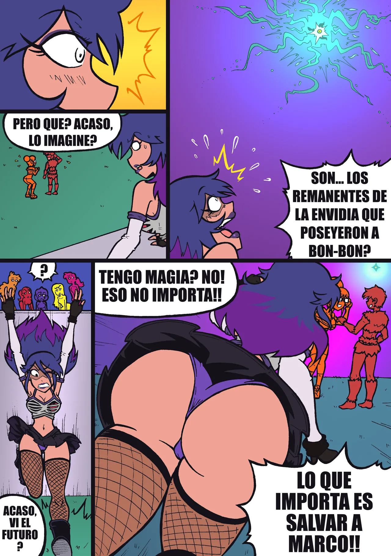 MALANDRA-PARODIAS MARCO HAREM WORLDS - POM POM WORLD Esp - Image 107