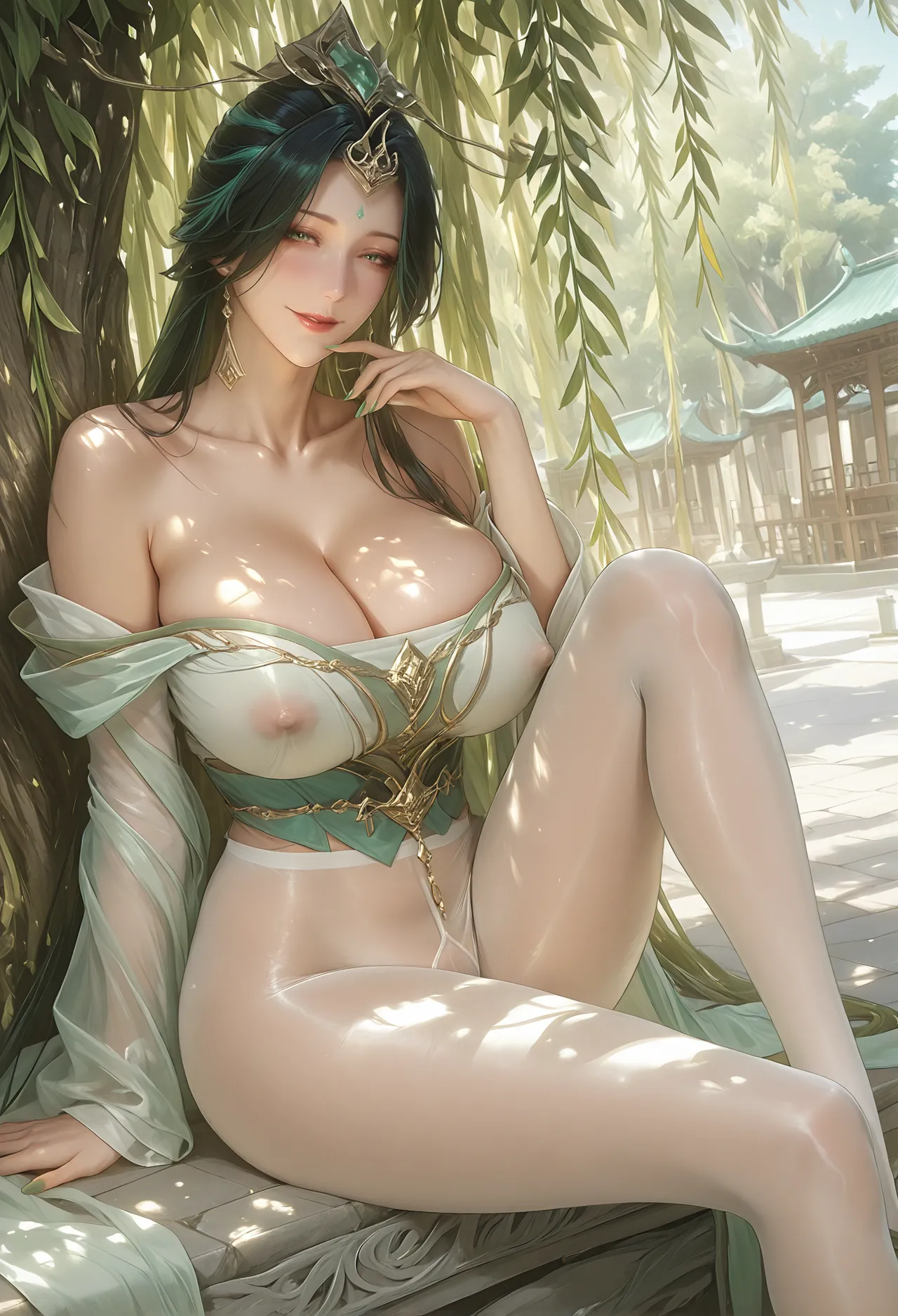 ManAI古风美 柳神的石村回忆古風美 柳神の石村記憶120PAI - Image 13