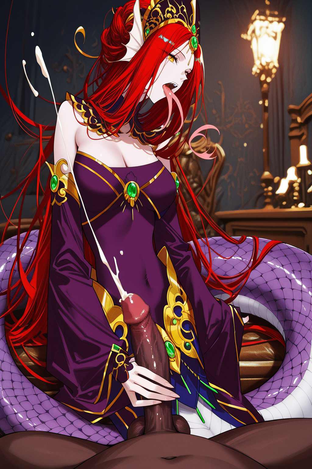 美杜莎女王纯口交 manhua 国漫 - Image 33