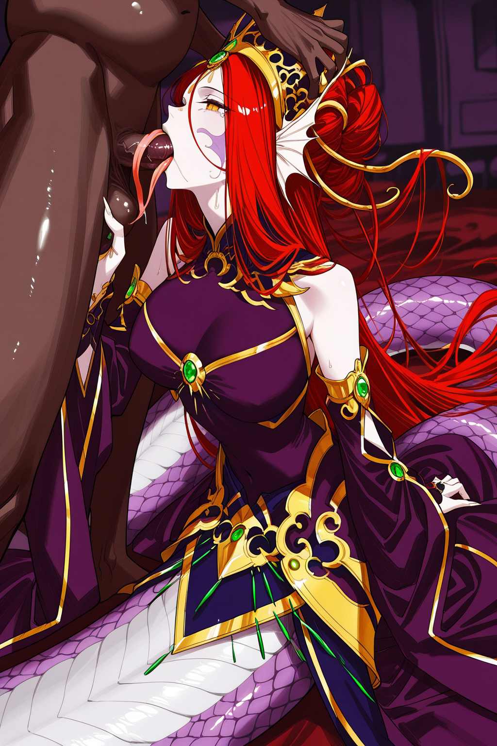 美杜莎女王纯口交 manhua 国漫 - Image 42