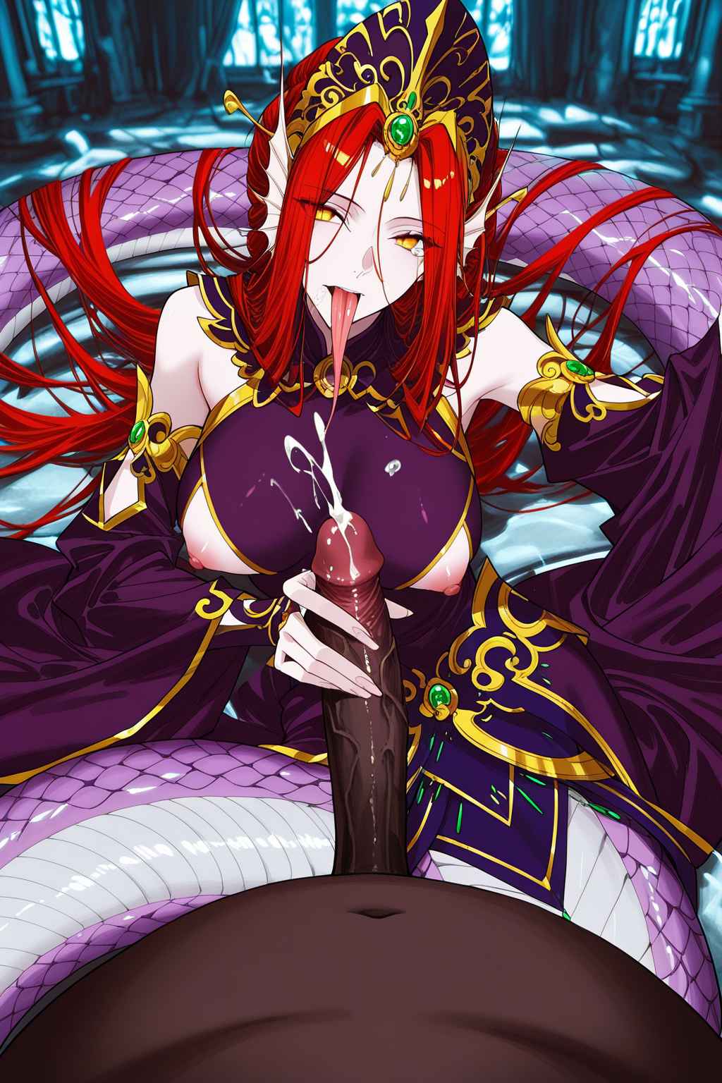 美杜莎女王纯口交 manhua 国漫 - Image 47