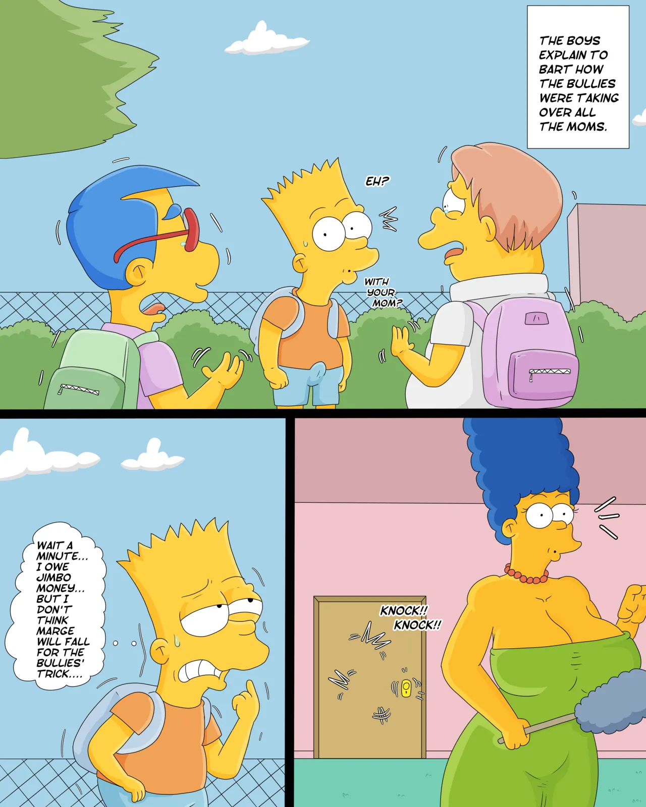 Marecattus The Bullies The Simpsons - Image 11