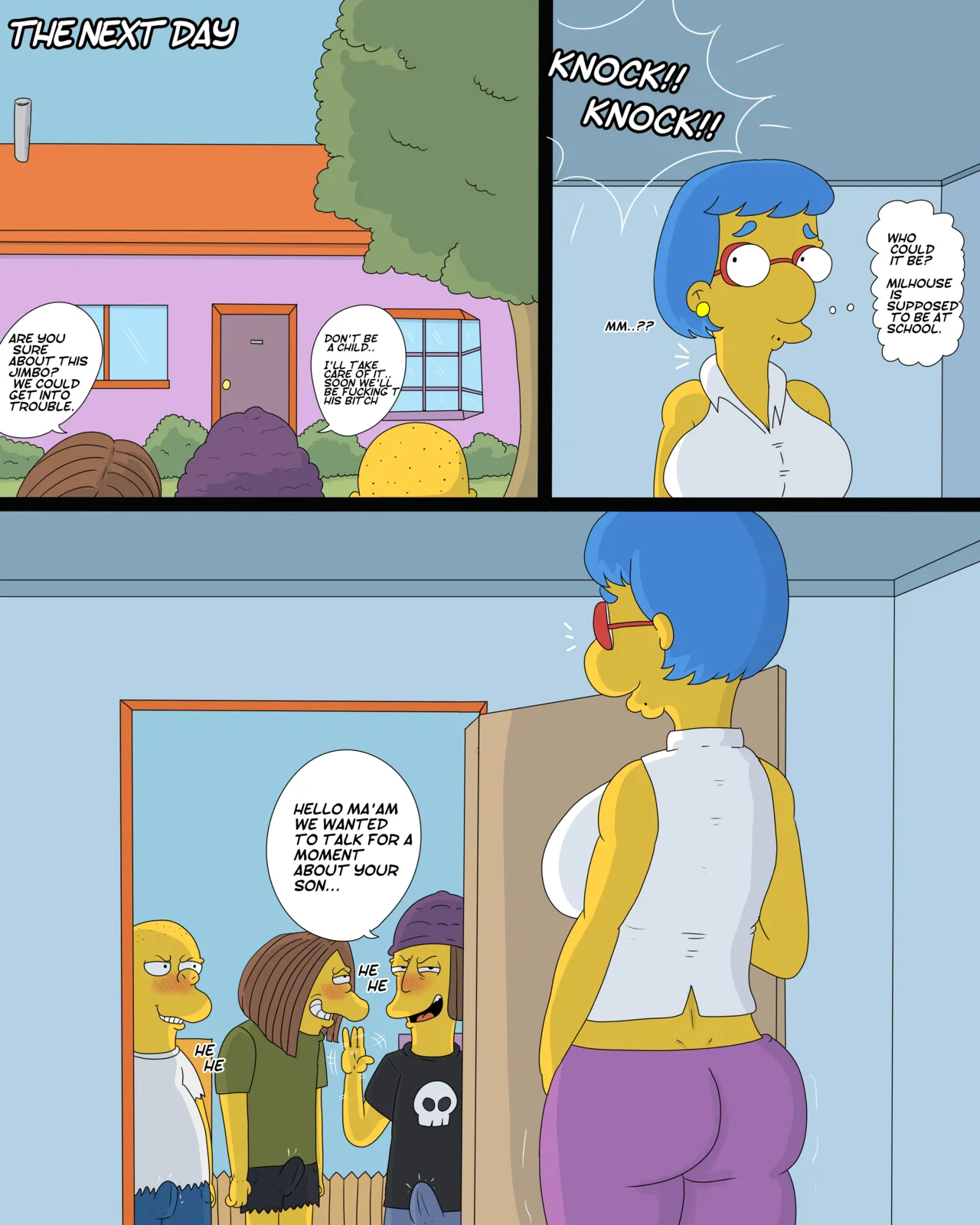 Marecattus The Bullies The Simpsons - Image 3