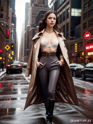 Margaret Qualley Julia Steinway How to Make a Killing The Leftovers Maid Poor Things Once Upon a Time in Hollywood Pussycat Fosse Verdon The Substance High Fashion New York City 70s Style 80s Aesthetic Houndstooth Metallic Penthouse Luxury - Page 20