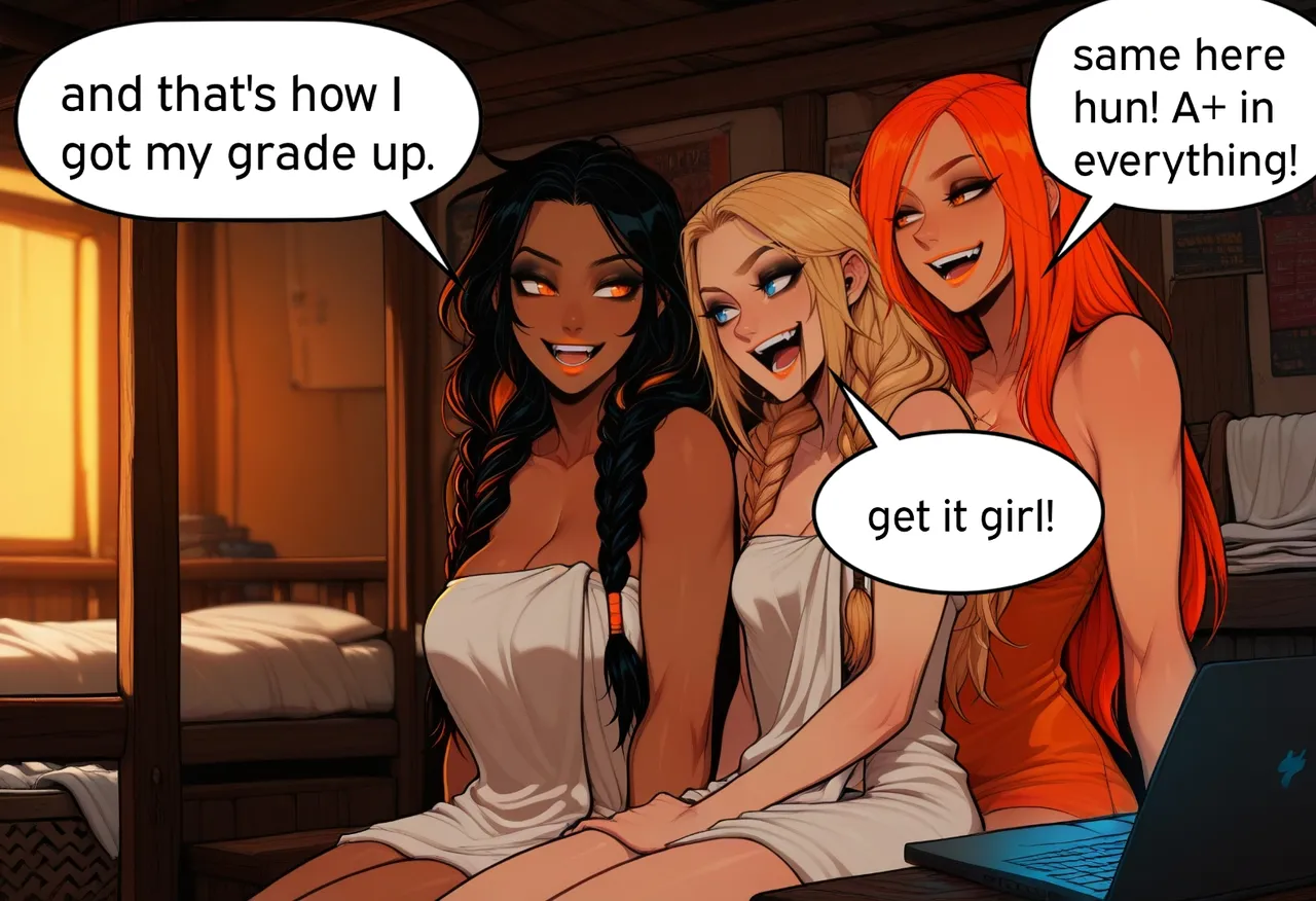 Maria gets her grades up. - Image 38