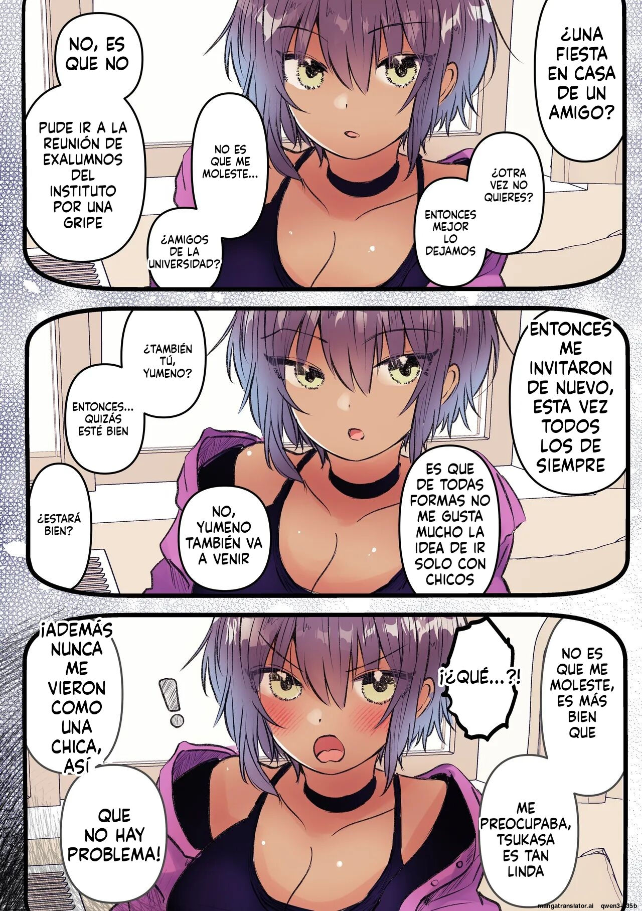 Marinemate Boyish de Kyonyuu na Kanojo ga Mukashi no Otoko Tomodachi to Nomikai ni Itta Kiri - Image 8