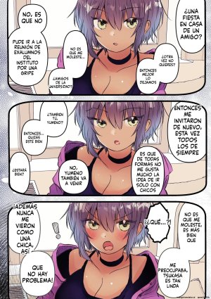 Marinemate Boyish de Kyonyuu na Kanojo ga Mukashi no Otoko Tomodachi to Nomikai ni Itta Kiri - Page 8
