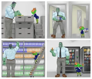 Mario Grant Get civilized, Nerd - Page 11