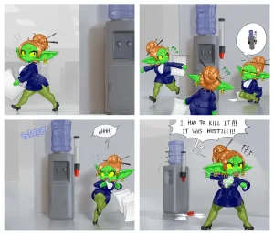 Mario Grant Get civilized, Nerd - Page 9