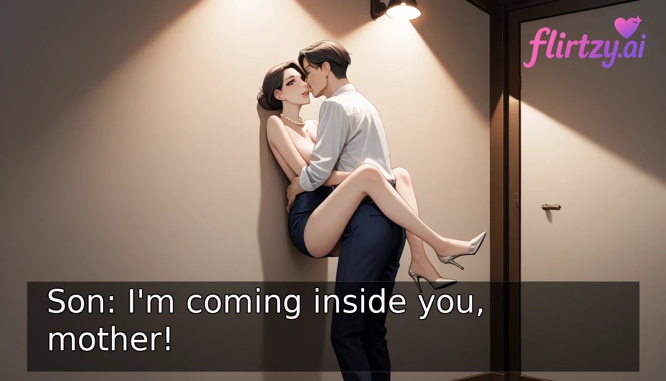 Maternal Intimacy Akanes Forbidden Bond - Adult son creampies his mature mom - 12 Pics - Image 8