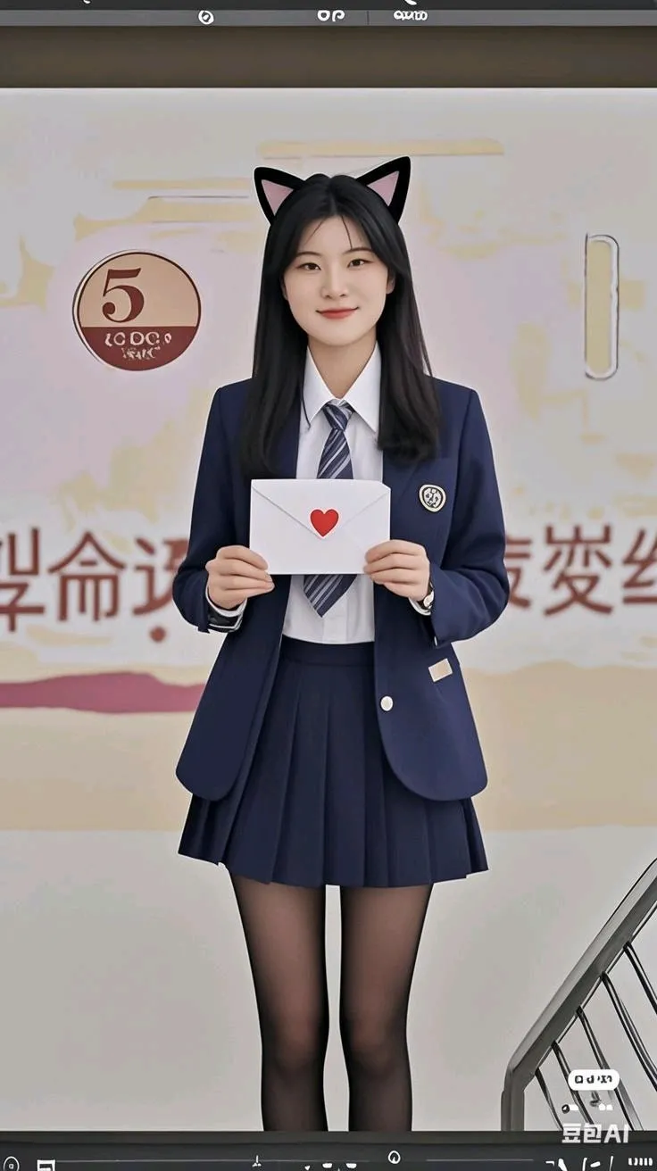 Math Girl Jumping GodSix - Image 184