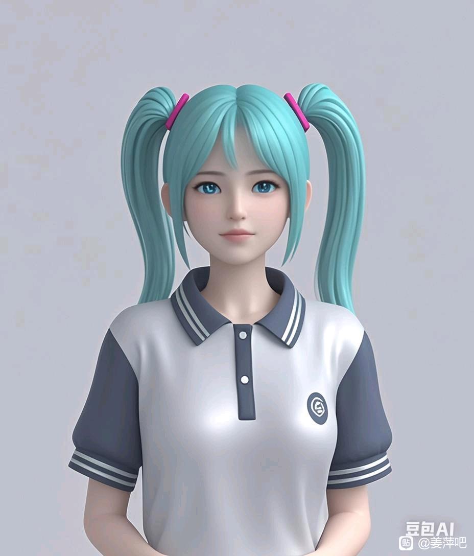 Math Girl Jumping GodSix - Image 402